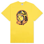Astro Helmet S/S Tee - Lemon Zest