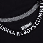 Wrapped S/S Knit Tee - Black