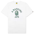 Bitmap College Tee - White