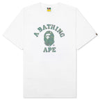 Bitmap College Tee - White