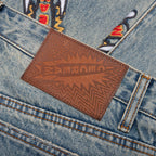 Strawberry Fit Blast Off Jeans - Hot Fudge