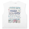 Block Party Cut Off - Bone