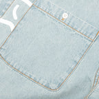 Blue Dog S/S Cropped Fit Woven Shirt - Blueberry Haze
