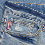 Blue Patch Chocolate Fit Jeans - Gelatto