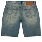 Blueberry Yogurt Jean Shorts - Blue Shade