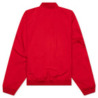 Bomber Track Jacket - Red