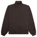 Bonded Nylon Bomber Jacket - Brown