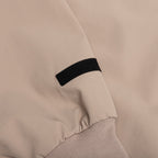 Bonded Nylon Bomber Jacket - Desert Sand