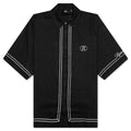 Border Shirt - Jet Black
