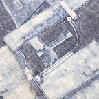 Boro Baggy Jorts - Indigo