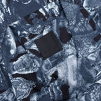 Silk Shirt with Hubert Objects Print - Black/Navy