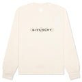 Boxy Fit Tarot Long Sleeve T-Shirt - Ivory