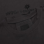 Tarot Print Boxy Fit Long Sleeve T-Shirt - Rosewood
