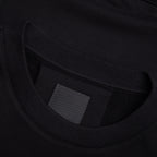 Fleece Sweatshirt with Chandelier and Snake - Black