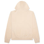 Boxy Fit Velvet Sweatshirt With Pocket Base - Clay