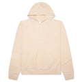 Boxy Fit Velvet Sweatshirt With Pocket Base - Clay