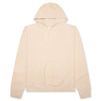 Boxy Fit Velvet Sweatshirt With Pocket Base - Clay