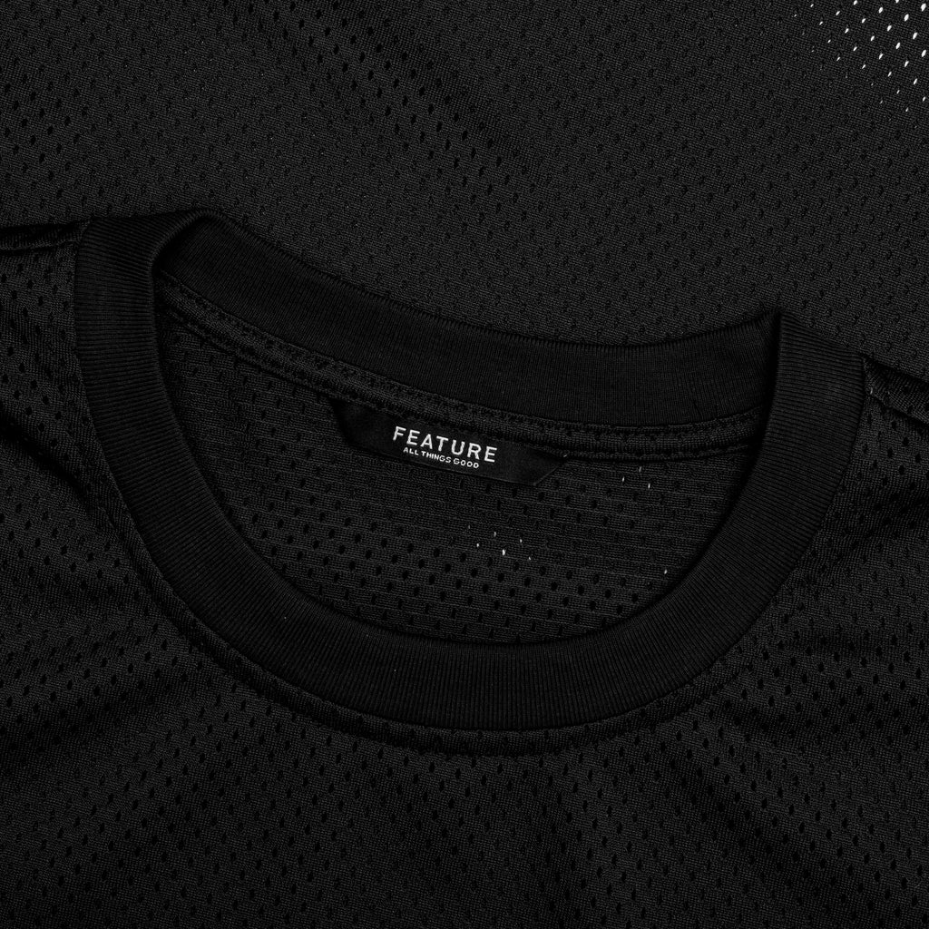 Boyer Mesh Tee - Black