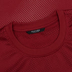 Boyer Mesh Tee - Burgundy