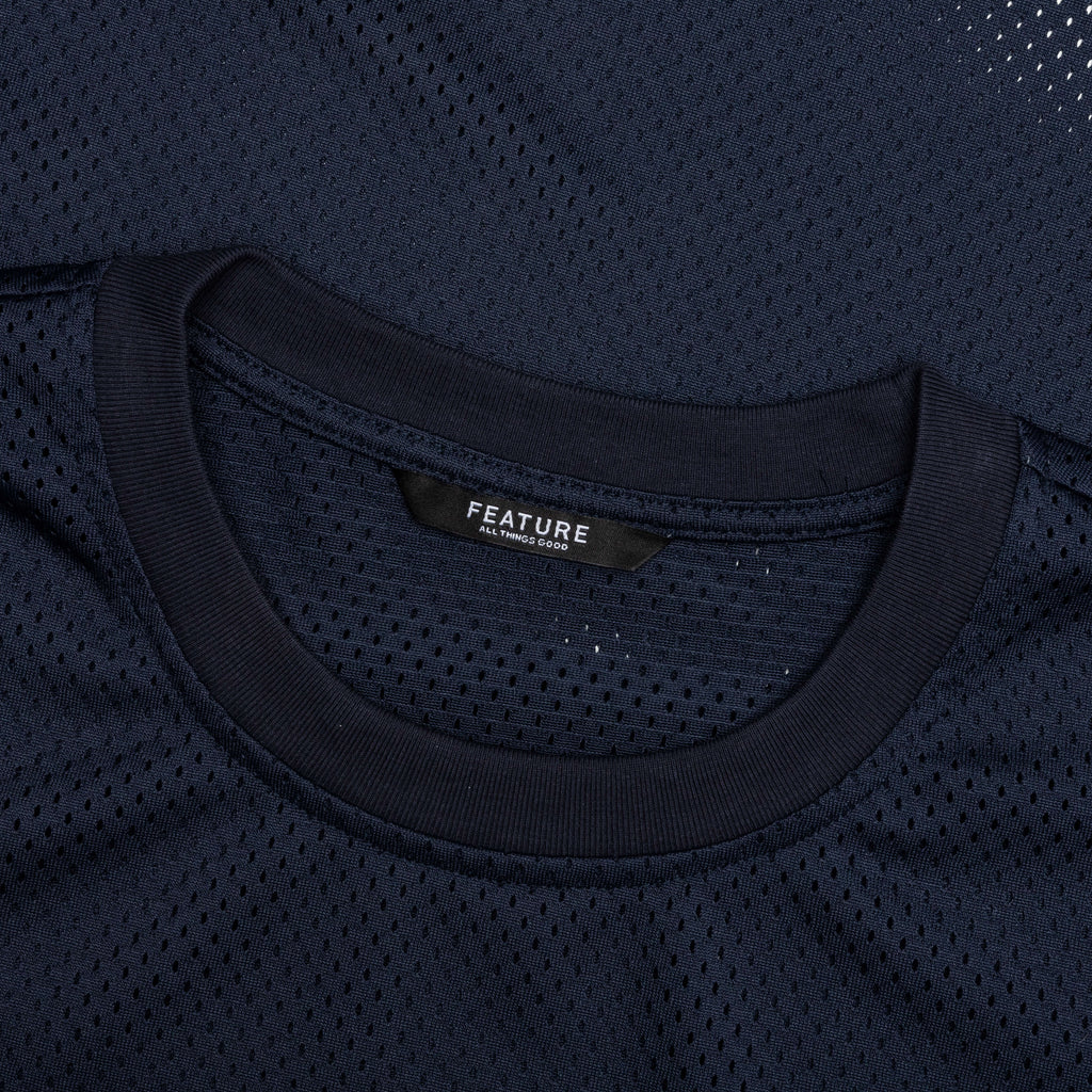 Boyer Mesh Tee - Navy