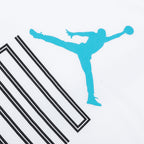 Brooklyn AJ11 Graphic L/S Tee - White