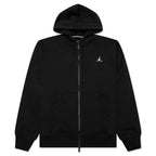 Brooklyn Fleece Full-Zip Hoodie - Black/White