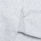 Brooklyn Fleece Full-Zip Hoodie - Grey Heather/White