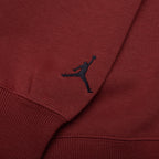 Brooklyn Fleece Holiday Crewneck - Redstone/Black