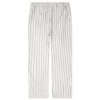 Brushed Beach Pant - Bone Printed Stripe