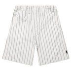 Brushed Beach Short - Bone Printed Stripe