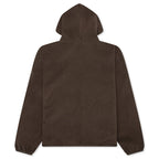 Brushed Hoodie - Brown