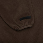 Brushed Hoodie - Brown