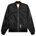 Built Bomber Jacket - Black