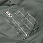Built Bomber Jacket - Green