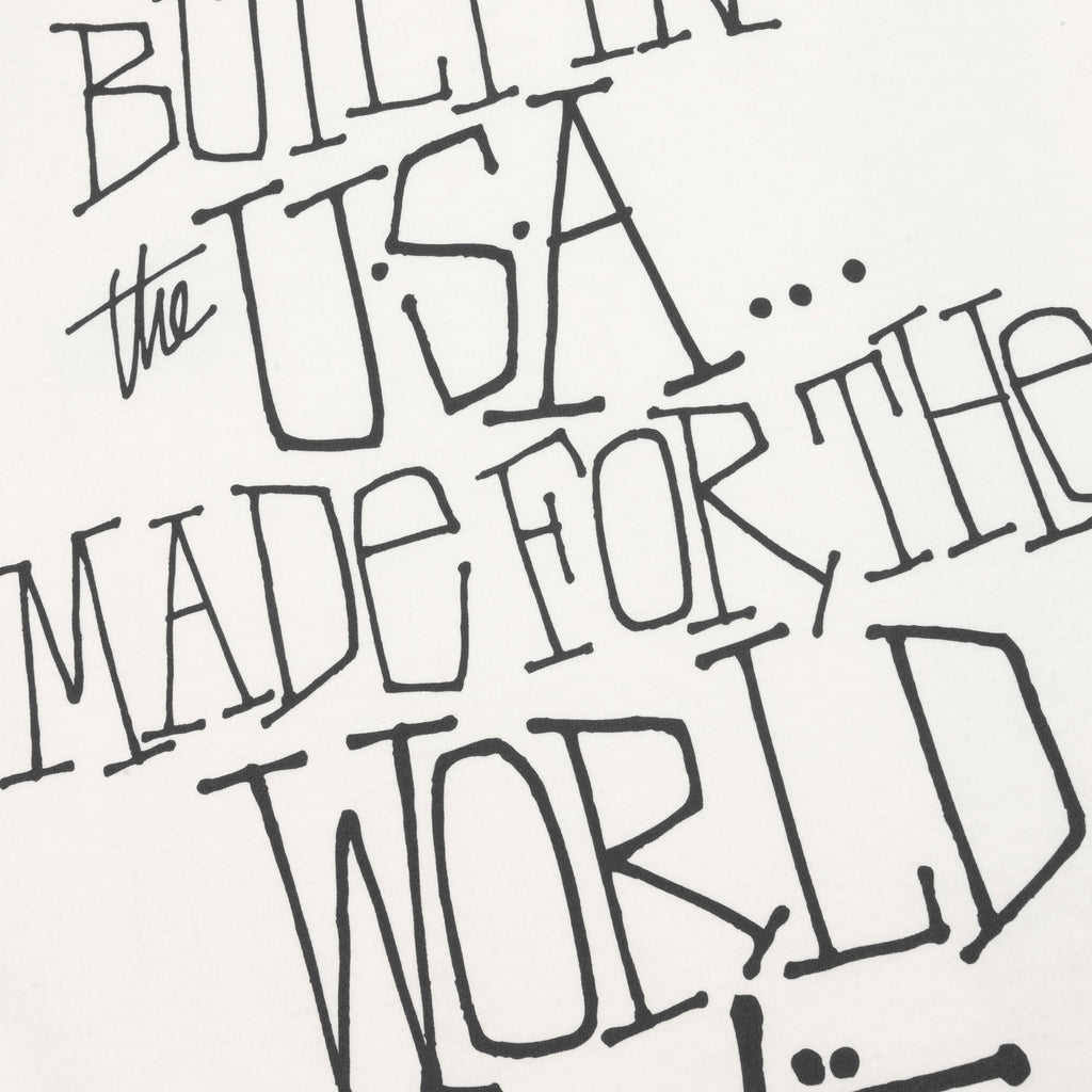 Built In Usa Pigment Dyed Tee - Natural