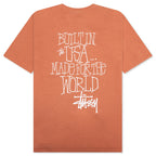 Built In Usa Pigment Dyed Tee - Rust