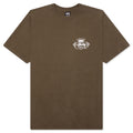 Built To Last Pig. Dyed Tee - Brown