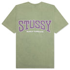 Burly Threads Pig. Dyed Tee - Olive