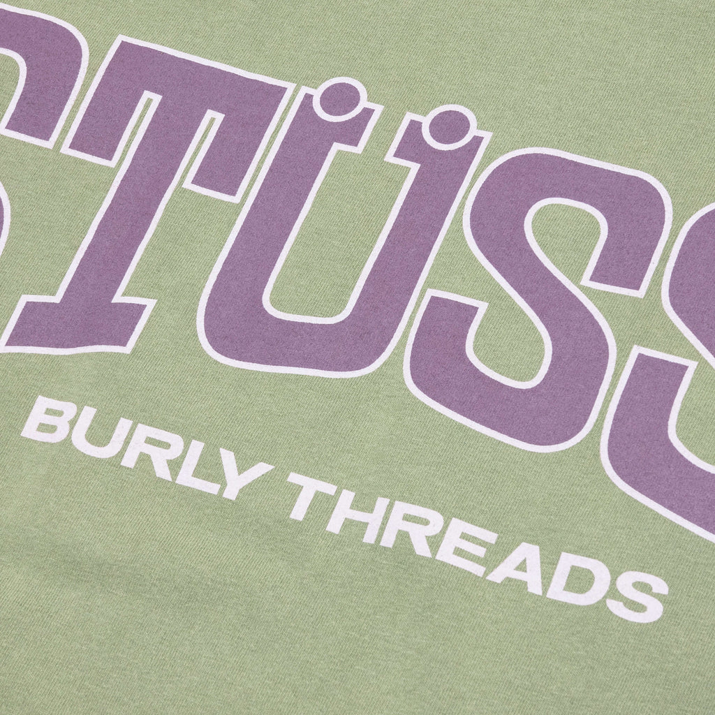 Burly Threads Pig. Dyed Tee - Olive