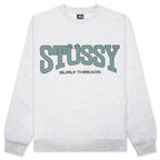 Burly Threads Crew - Ash Heather