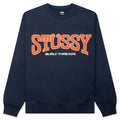 Burly Threads Crew - Navy