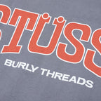 Burly Threads Pig. Dyed Tee - Indigo