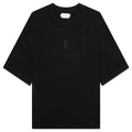 H Stamp Box Tee - Black
