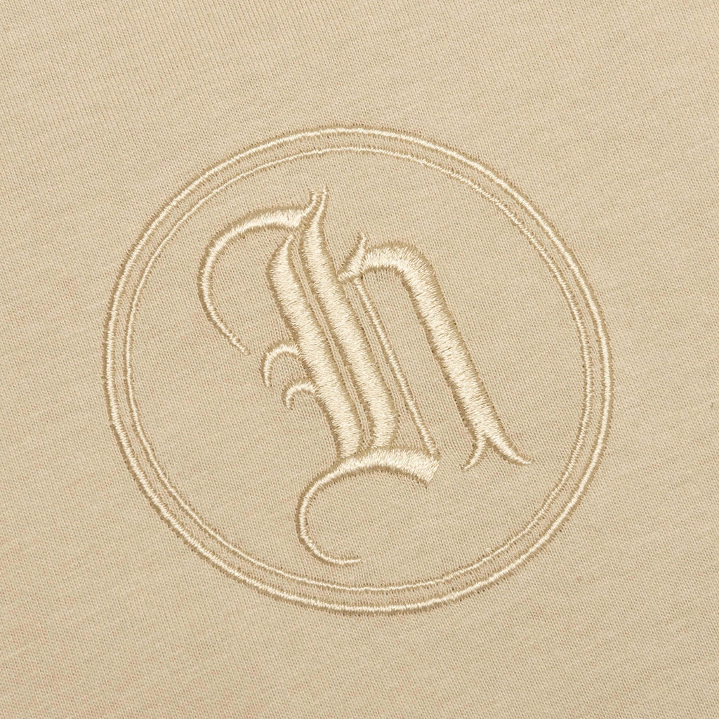 H Stamp Box Tee - Tan