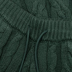 Cable Knit Pant - Green