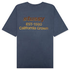 California Grown Pigment Dyed Tee - Navy