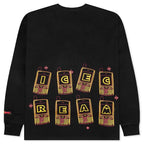 Call My Bluff L/S Tee - Black
