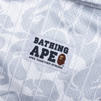 Camo Stripe Baseball Shirt - Gray