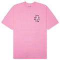 'Cancelled' Hand Painted Tee - Pink