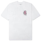 'Cancelled' Hand Painted Tee - White